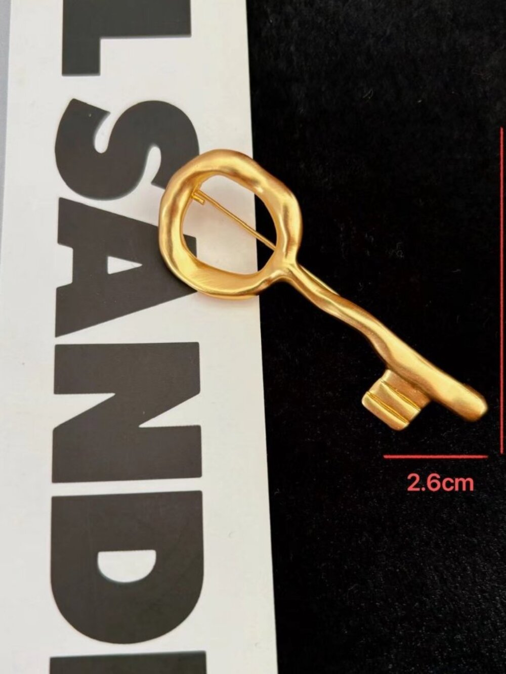 Schiaparelli Key Brooch